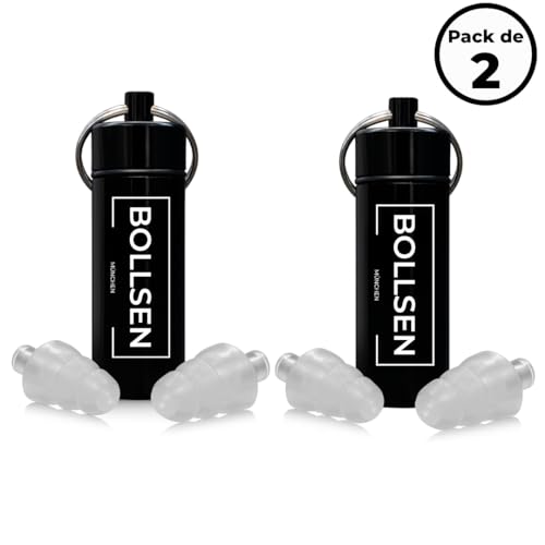  Tapones para dormir Rooth C&P - Silicón anti-ronquidos, 25 dB de reducción del sonido - Cómodos para adultos - Para uso